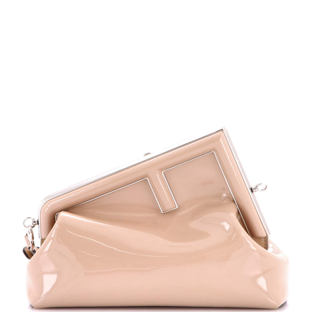 Fendi First Bag Patent Midi #266181F15B
